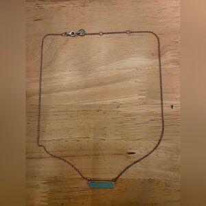 Pura Vida Silver Turquoise Bar Necklace